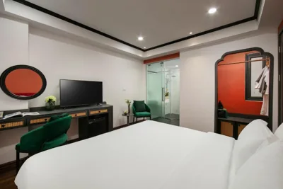 Economy-tweepersoonskamer (zonder raam) — Hanoi Plaza Suite Hotel & Spa